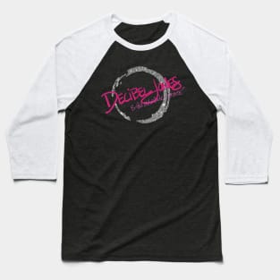 Decibel Jones & The Absolute Zeroes (Pink) Baseball T-Shirt